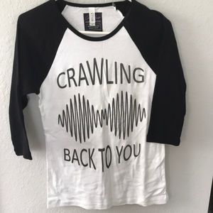 NWOT Arctic Monkeys Baseball Tee